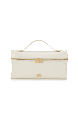 Alva Clutch - Broken White