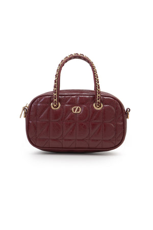 Carre Bag - Maroon