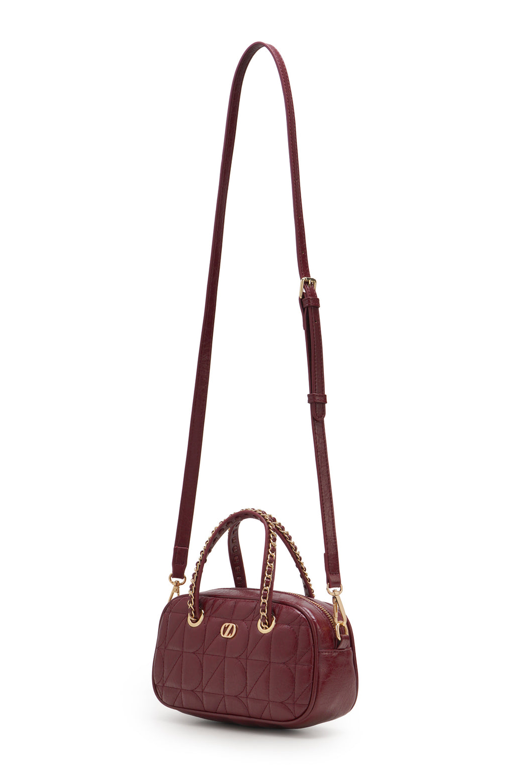Carre Bag - Maroon