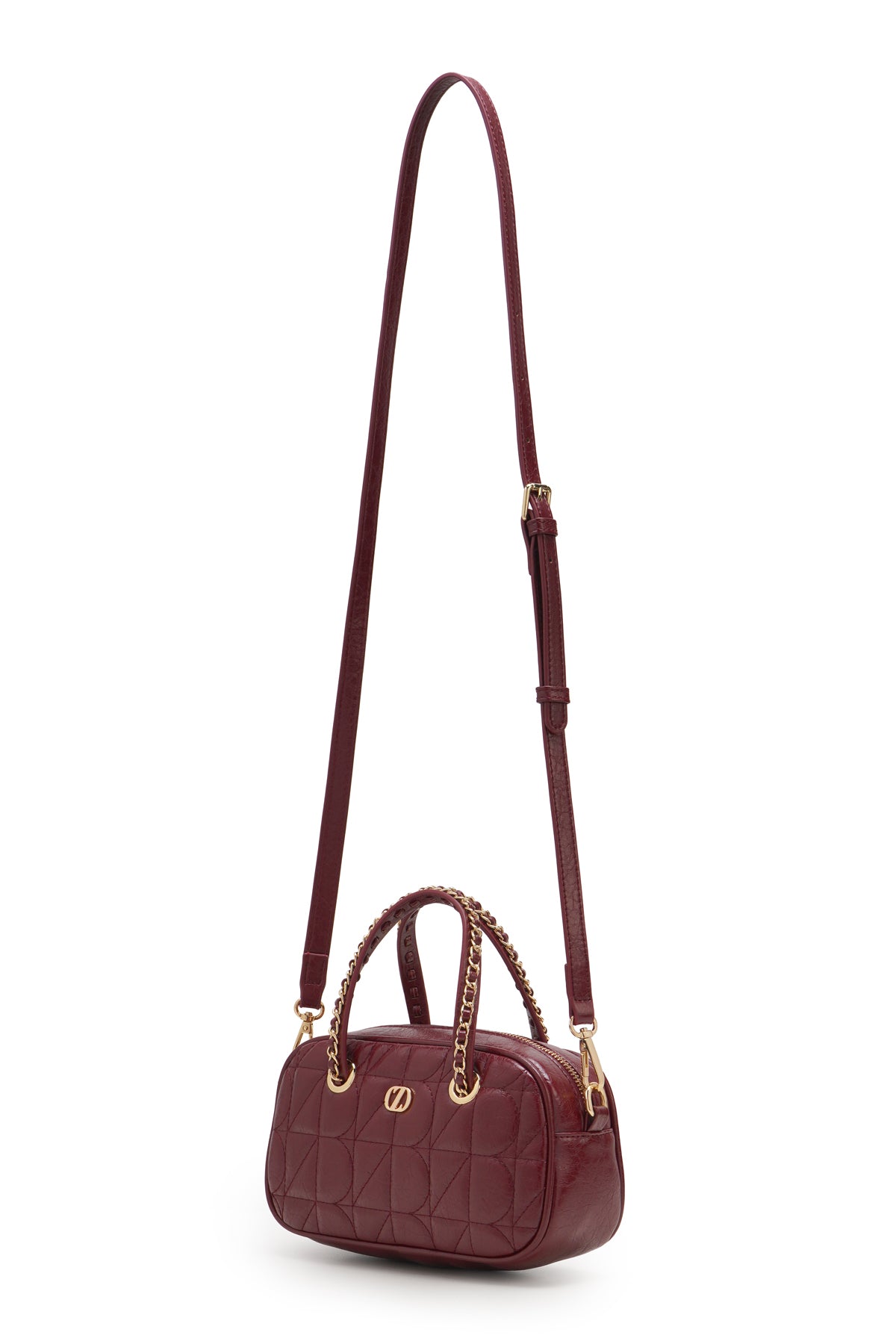 Carre Bag - Maroon