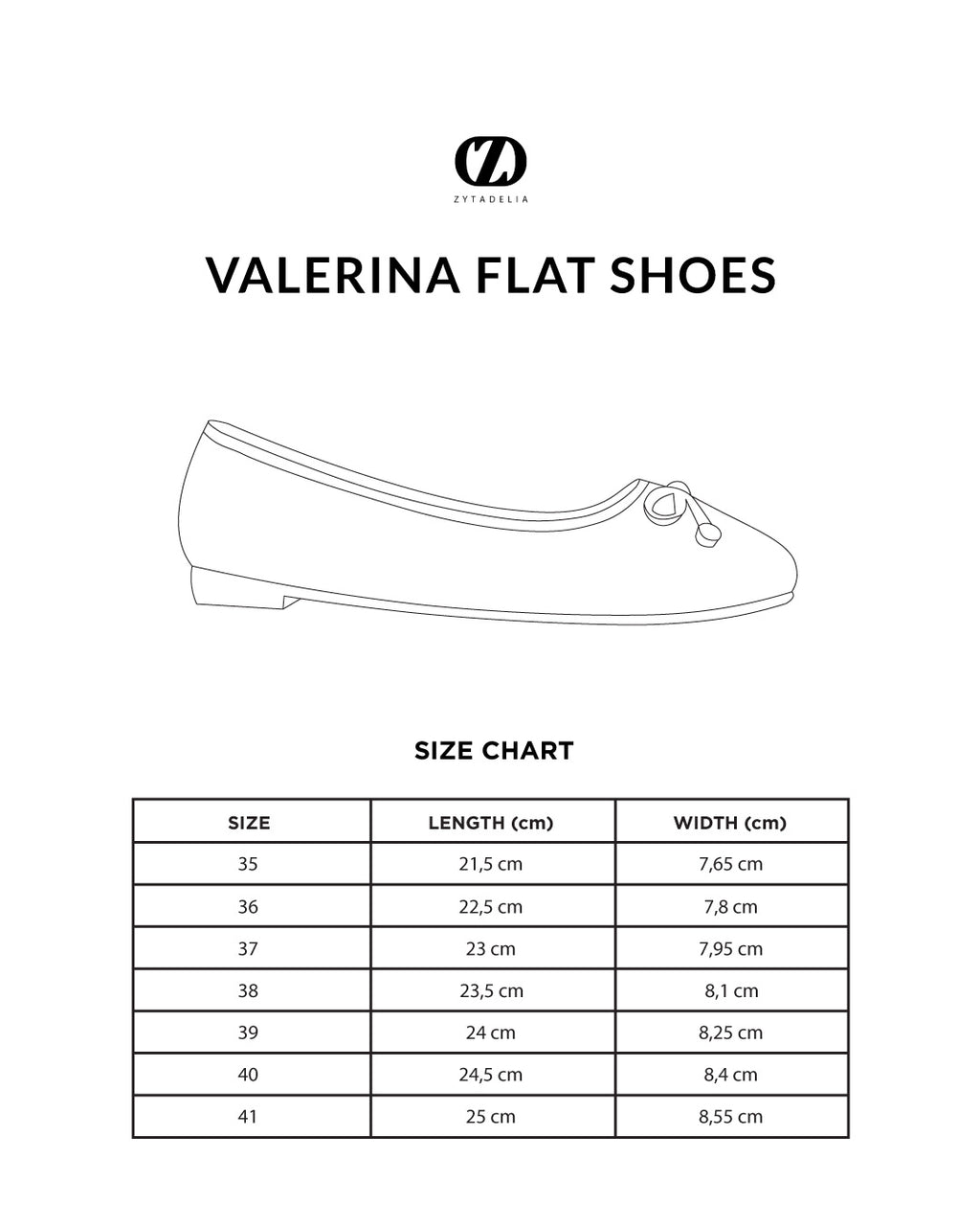 Valerina Flat Shoes - Brown