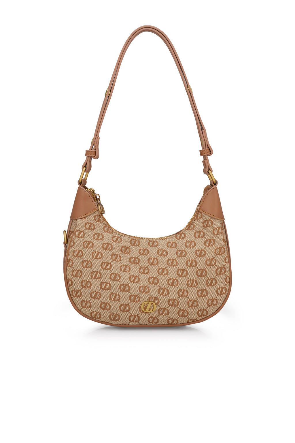 Crescent Jarde Bag - Brown