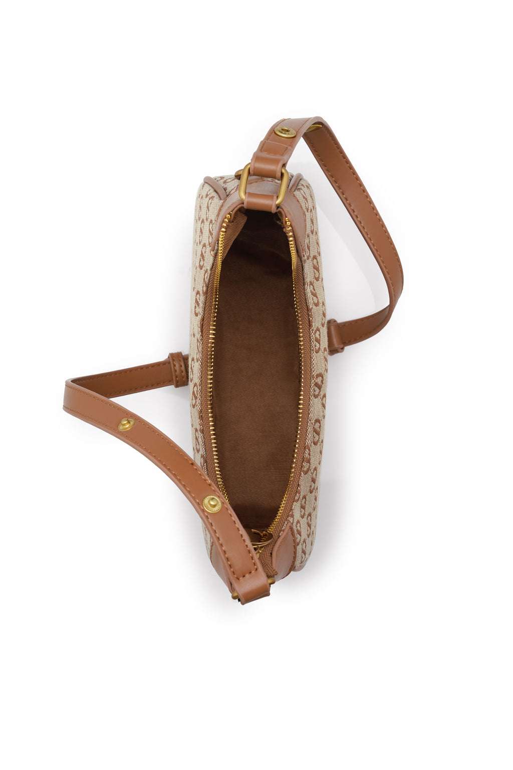 Crescent Jarde Bag - Brown