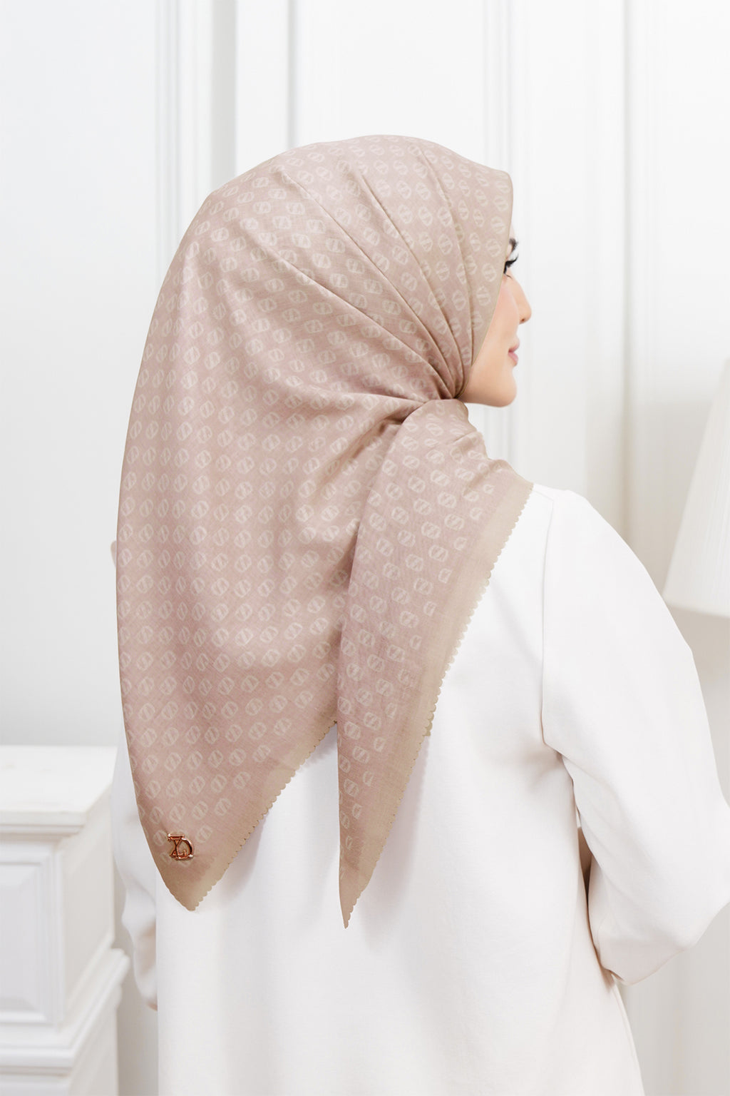 Zinitial Series - Dusky Peach