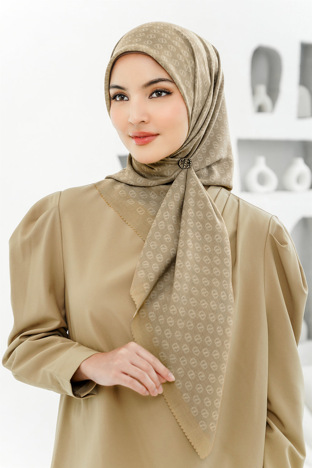 Zinitial Series - Moss Gray