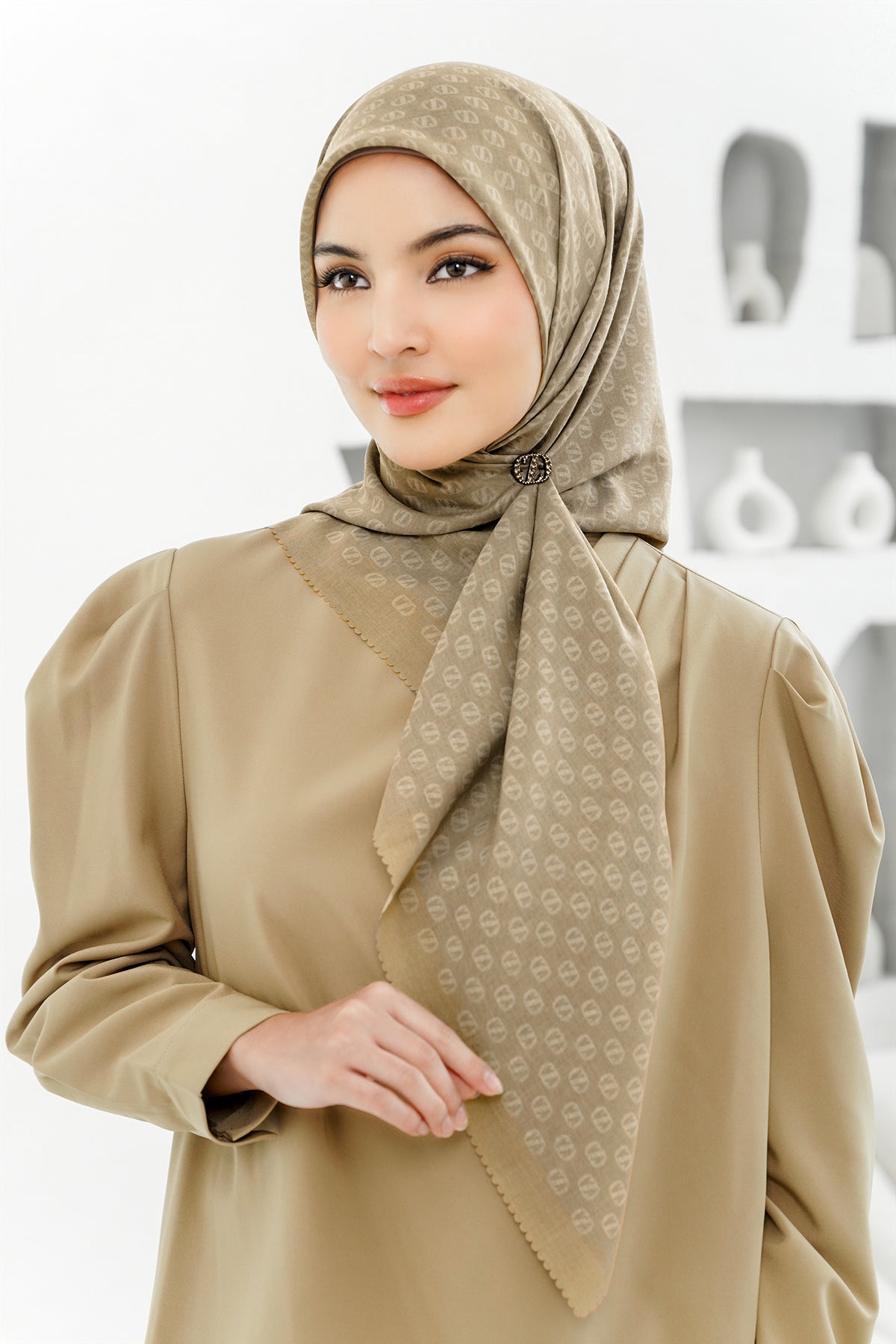 Zinitial Series - Moss Gray