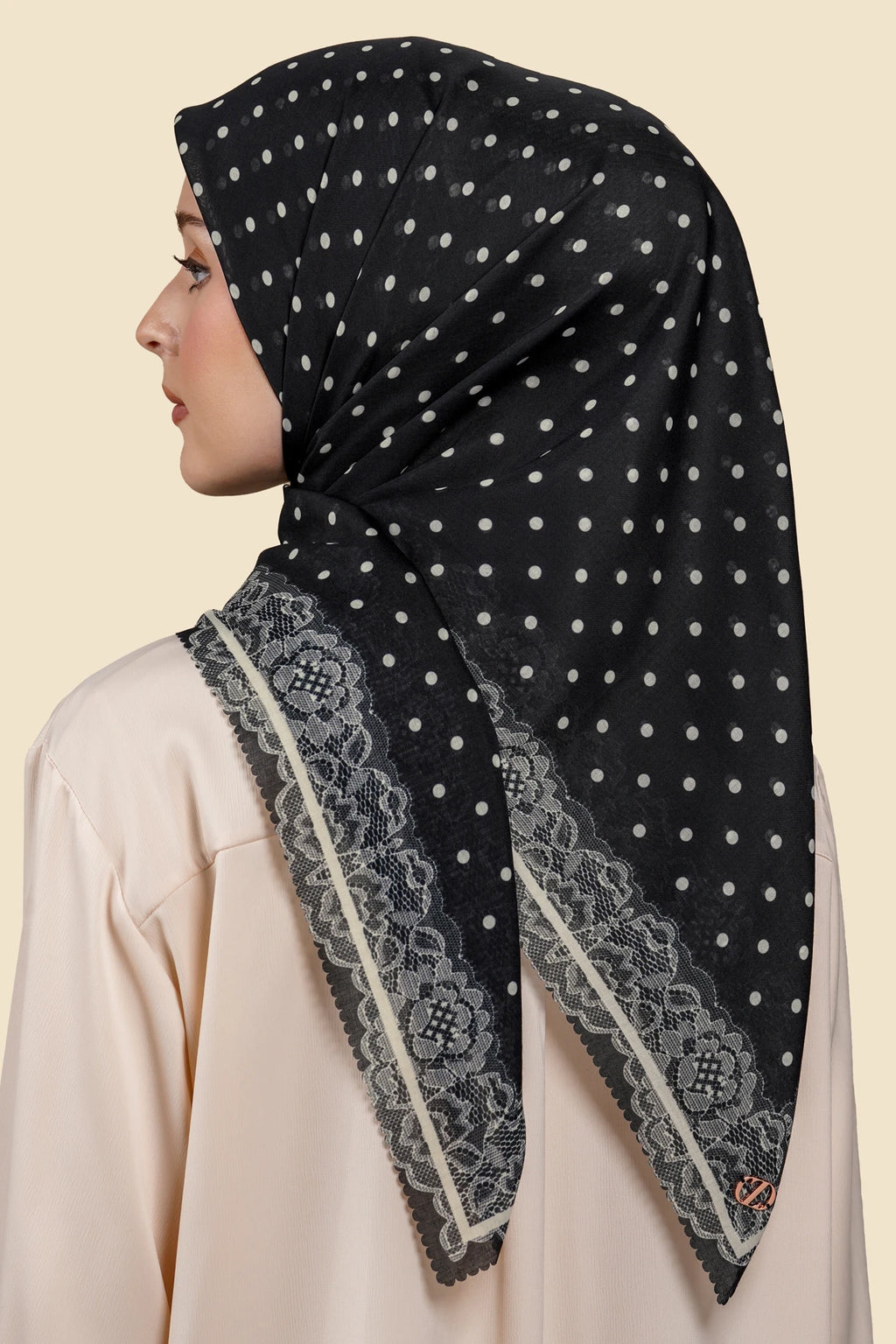 Dots & Lace Series - Black