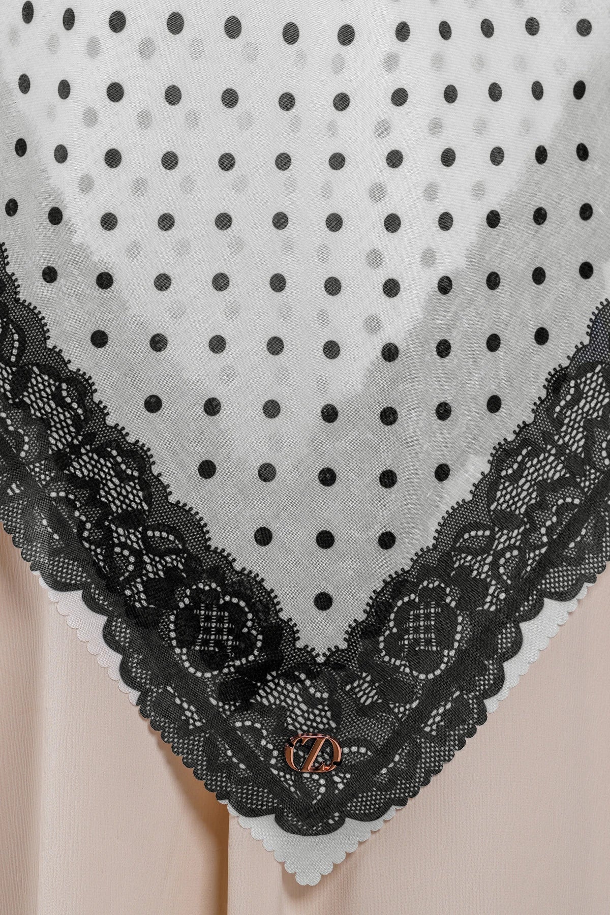 Dots & Lace Series - White