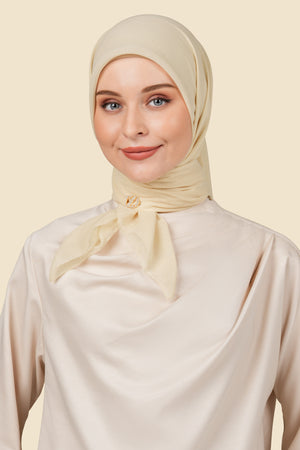 On-The-Go Scarf - Double Cream