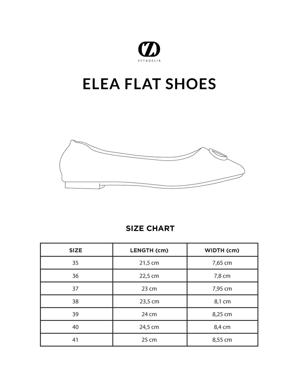 Elea Flat Shoes - White