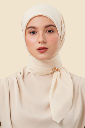 Easy Day Scarf - Almond Peach