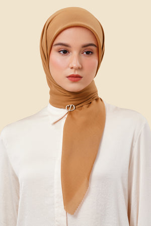 Easy Day Scarf - Brown Sugar