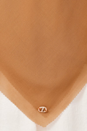 Easy Day Scarf - Brown Sugar