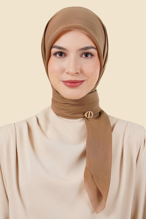 Easy Day Scarf - Coffee