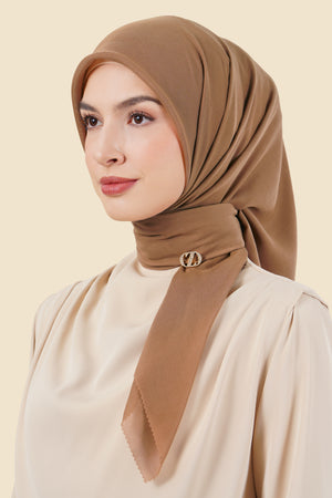 Easy Day Scarf - Coffee
