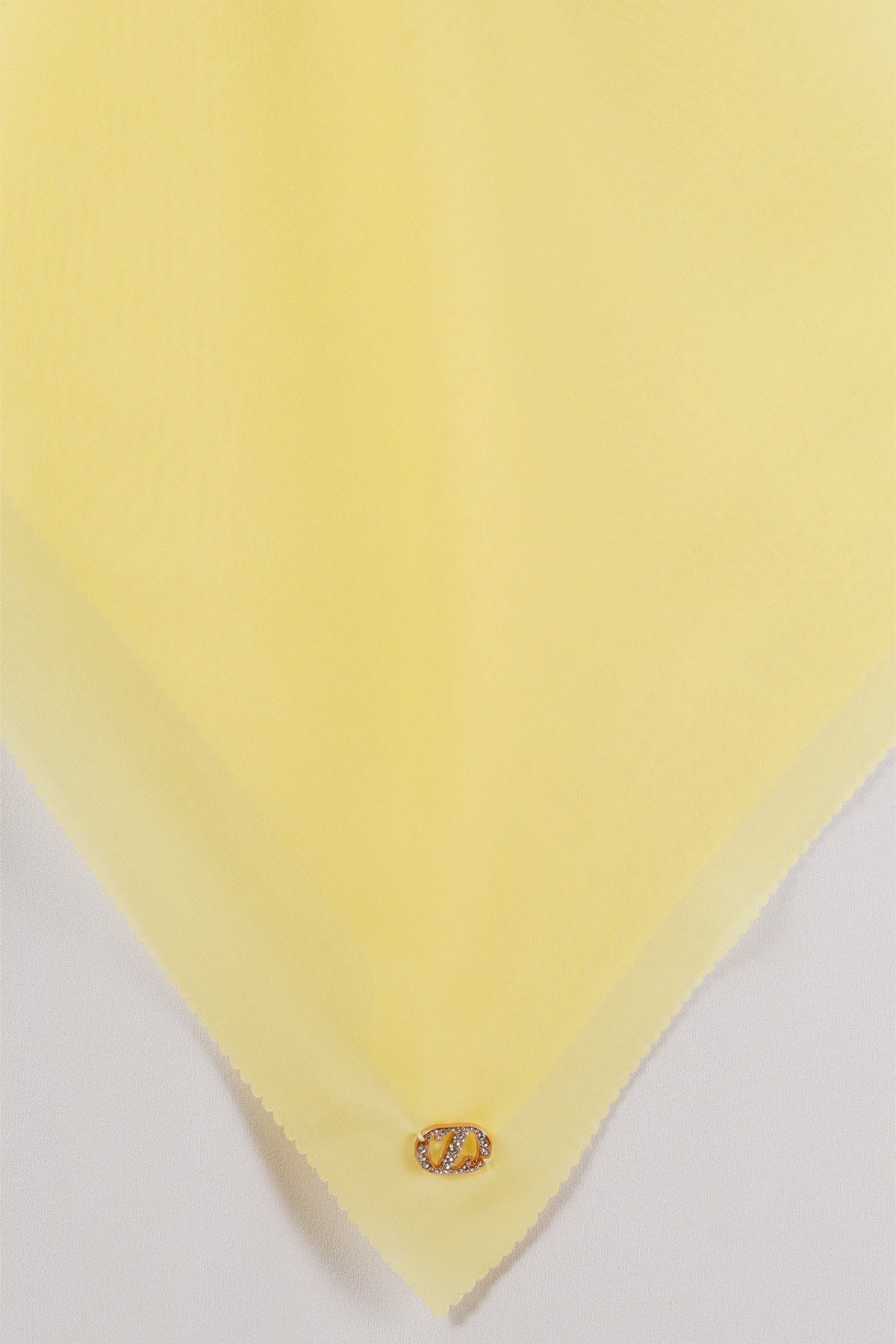 Easy Day Scarf - Custard