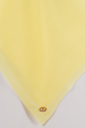 Easy Day Scarf - Custard
