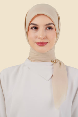 Easy Day Scarf - Mushroom