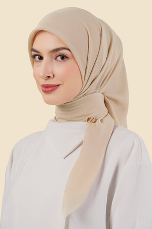Easy Day Scarf - Mushroom
