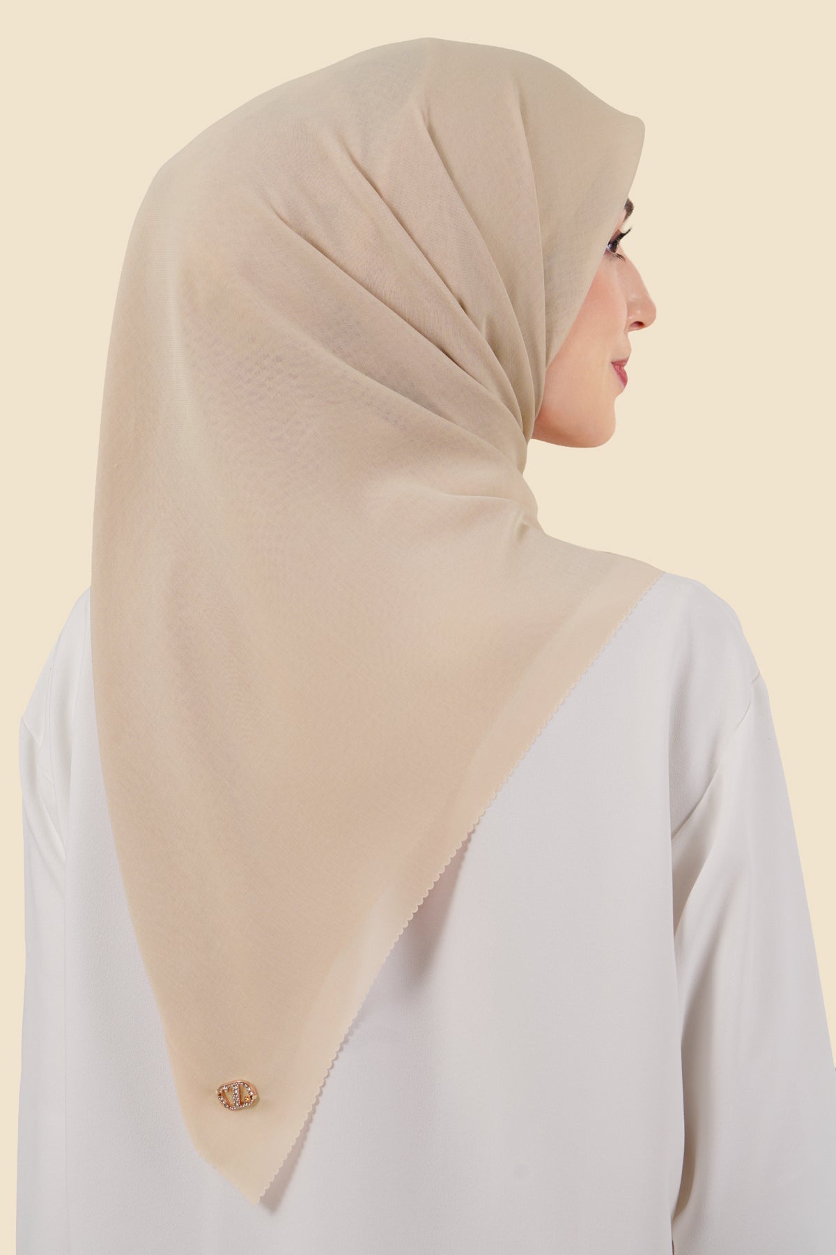 Easy Day Scarf - Mushroom