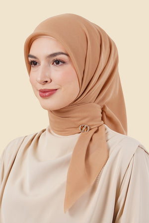 Easy Day Scarf - Tan