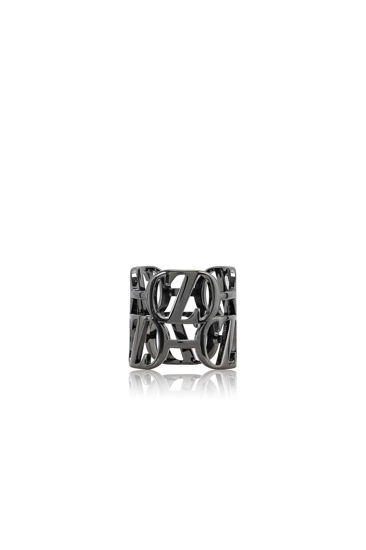 Eleve Ring Brooch - Black