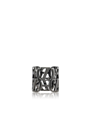 Eleve Ring Brooch - Black