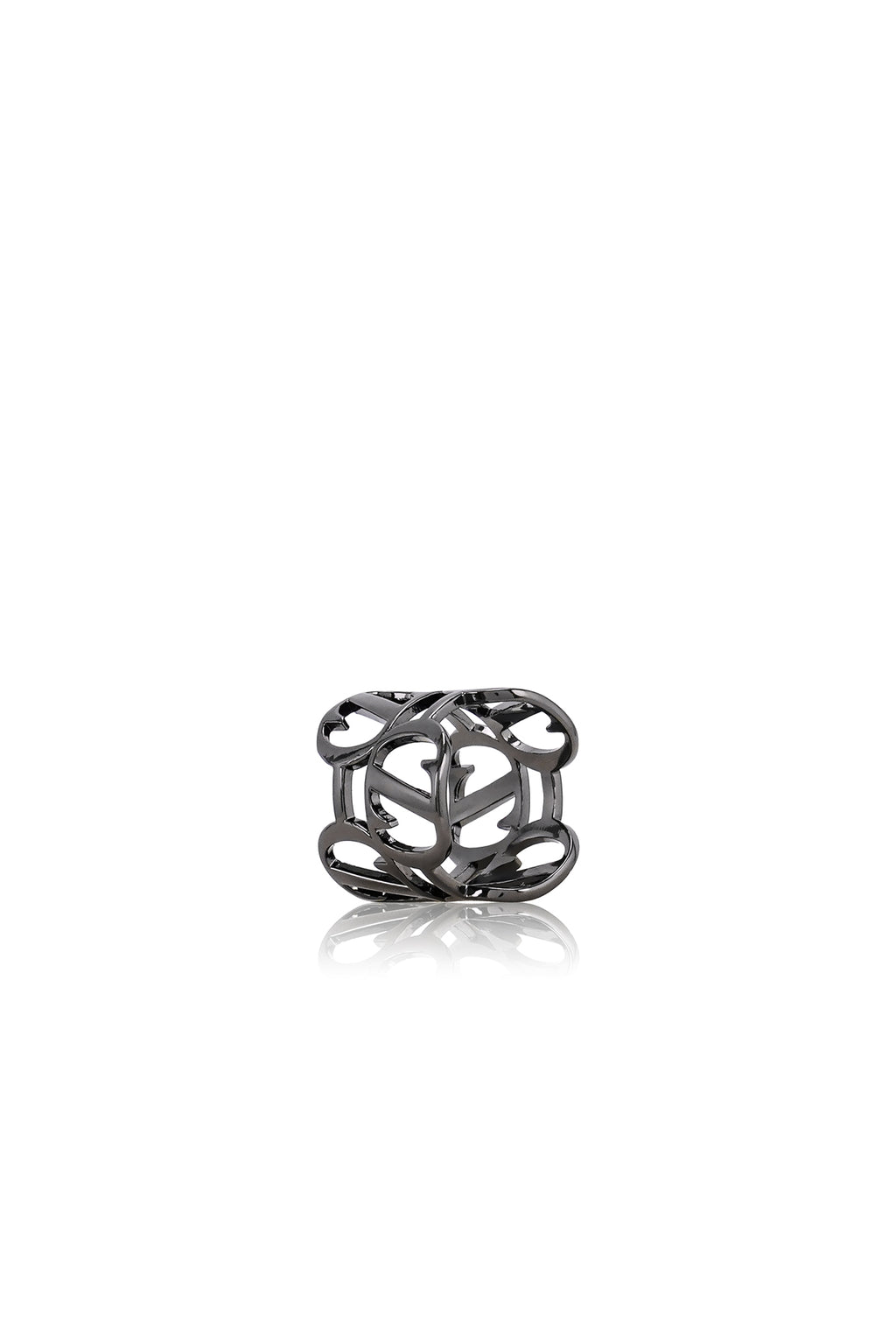 Eleve Ring Brooch - Black