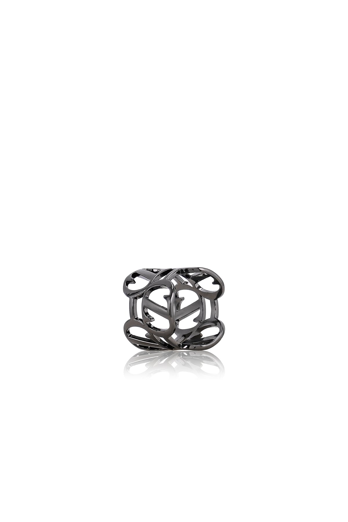 Eleve Ring Brooch - Black