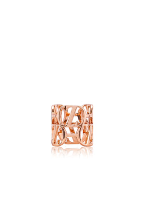 Eleve Ring Brooch - Coral
