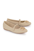 Elina Ballerina Shoes - Beige
