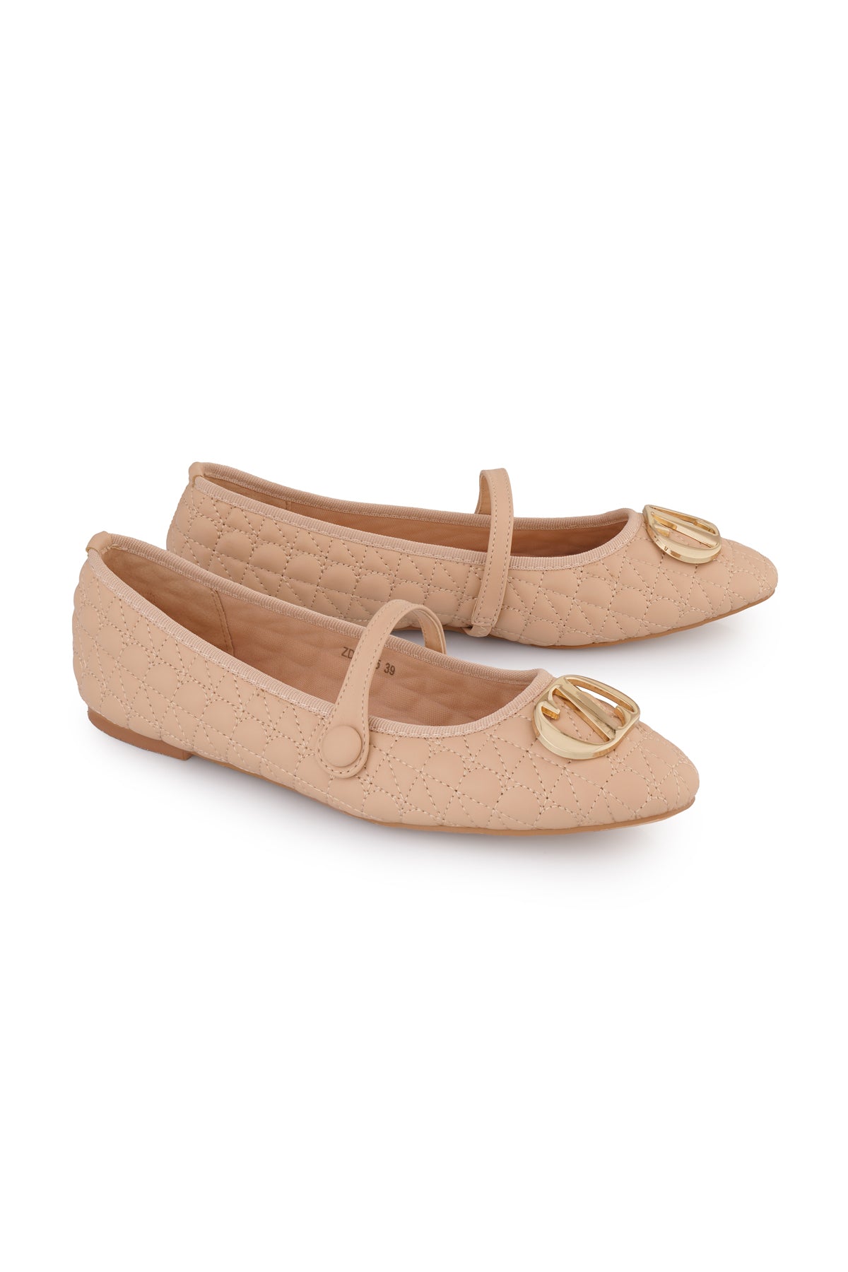 Elina Ballerina Shoes - Nude