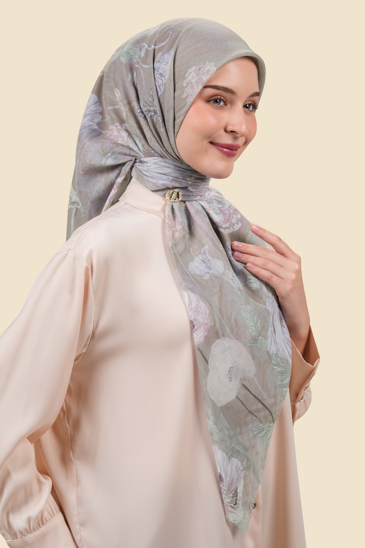 Floretta Series - Taupe