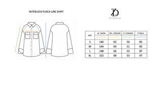 Interlock Pusca Line Shirt - Choco