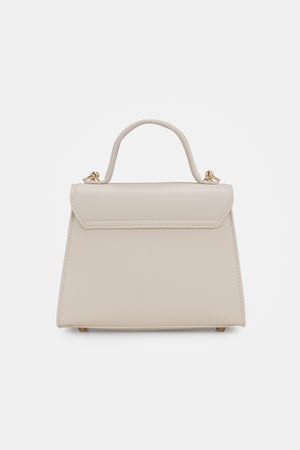 Anne Top Handle Bag - Ivory