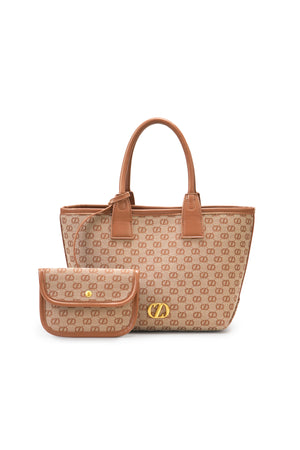 Jarde Tote Bag - Brown