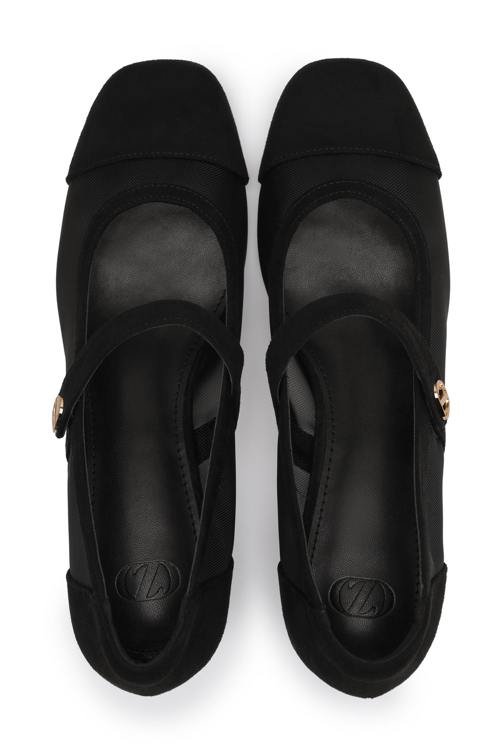 Jean Pump Shoes - Black