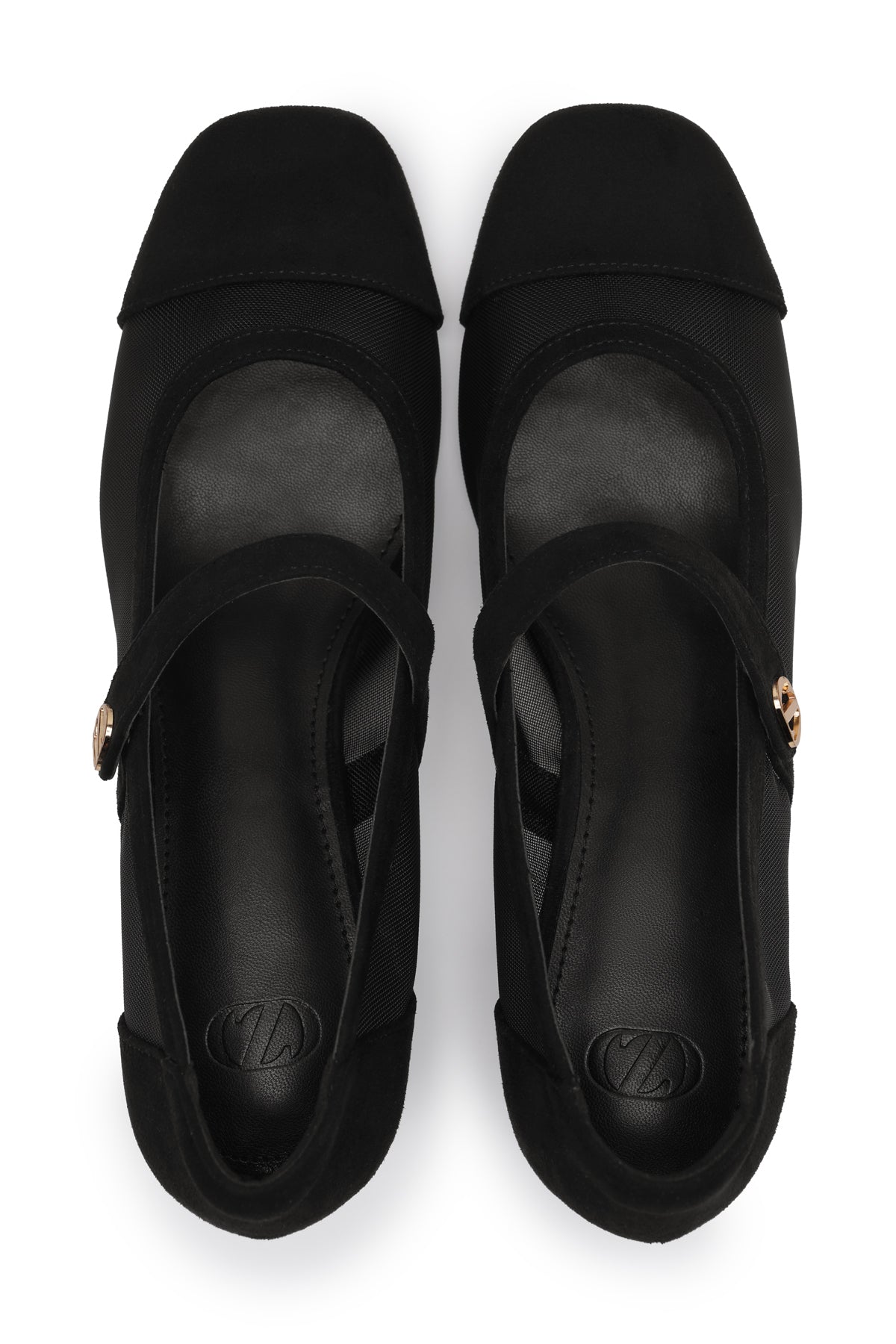 Jean Pump Shoes - Black