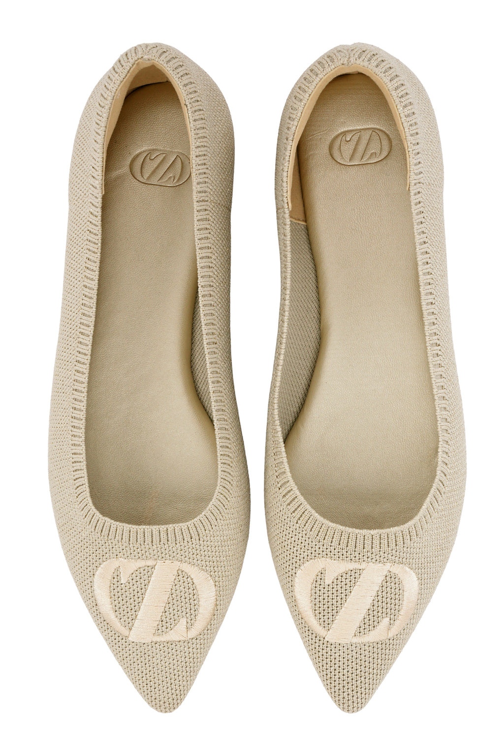 Kylie Flat Shoes - Almond