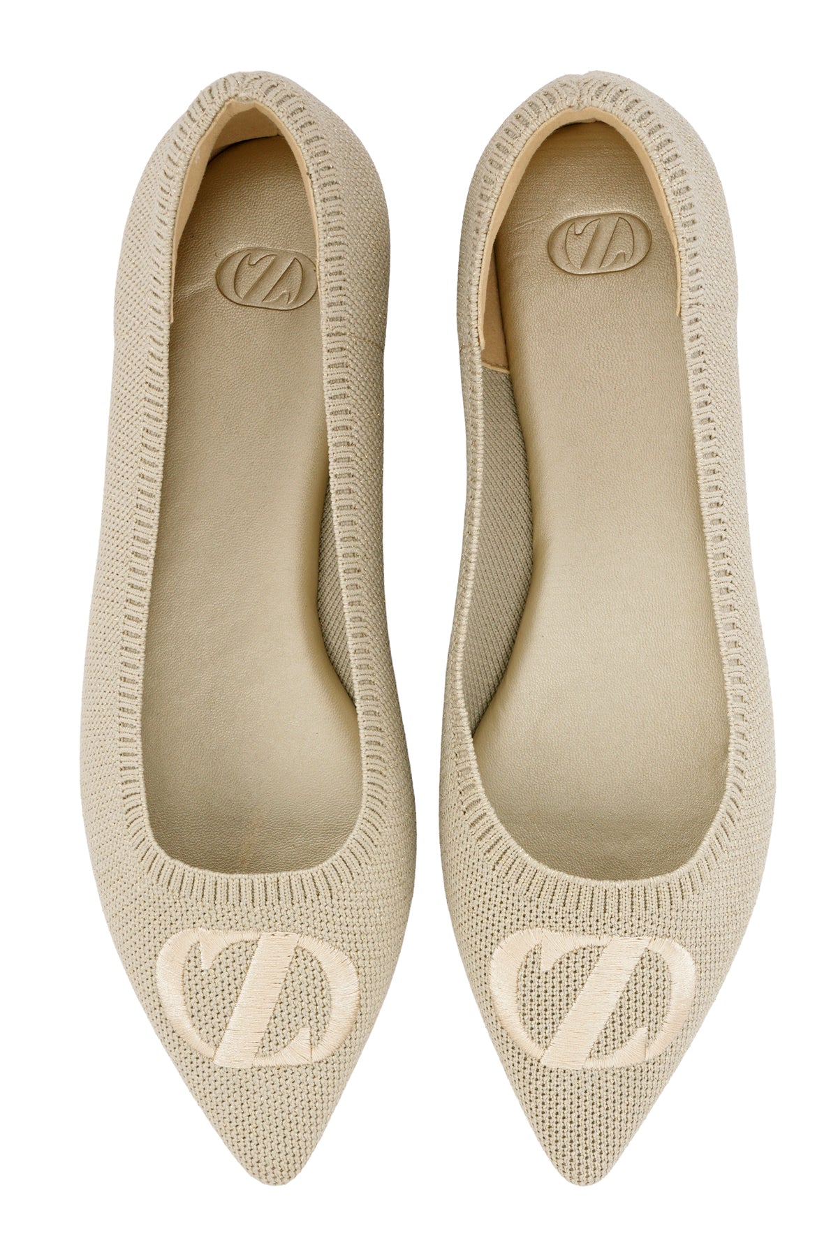 Kylie Flat Shoes - Almond