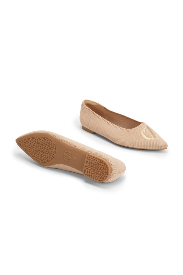 Kylie Flat Shoes Brown ZYTADELIA