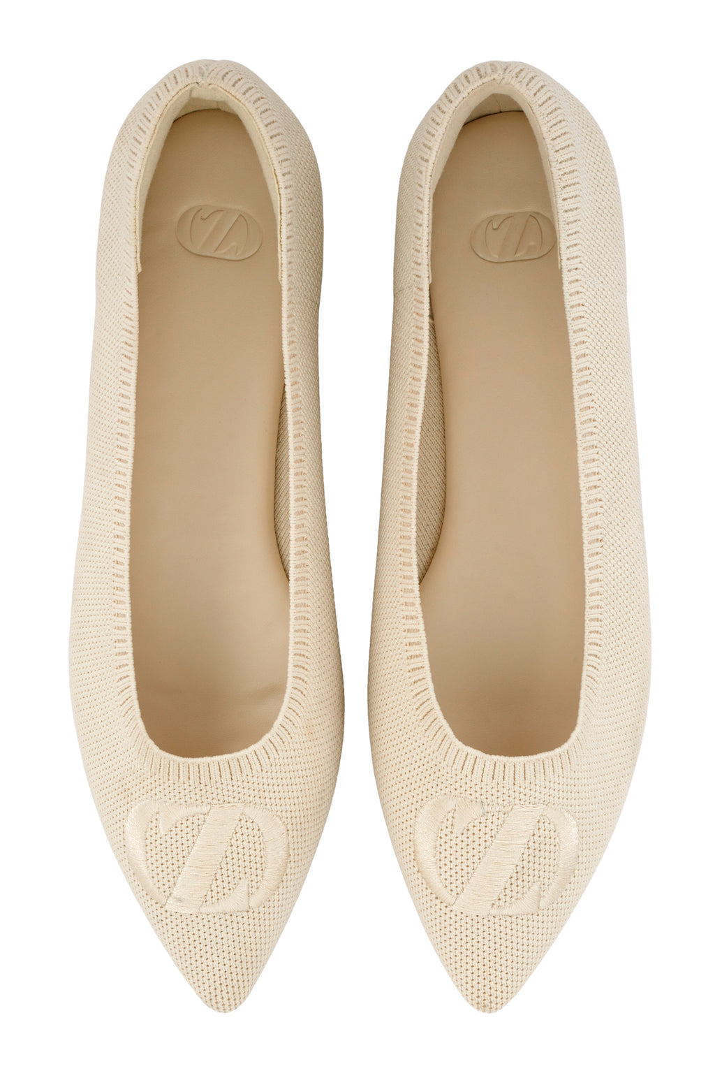 Kylie Flat Shoes - Cream