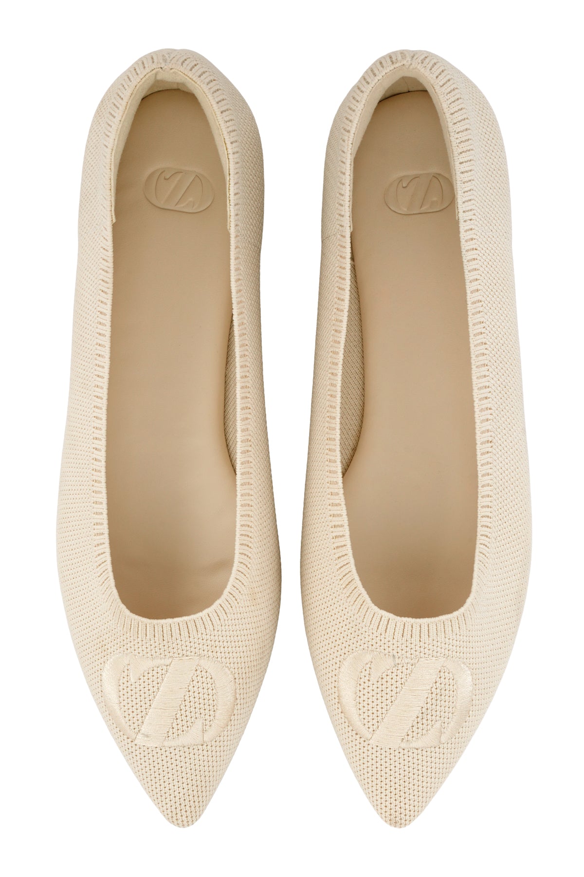 Kylie Flat Shoes - Cream