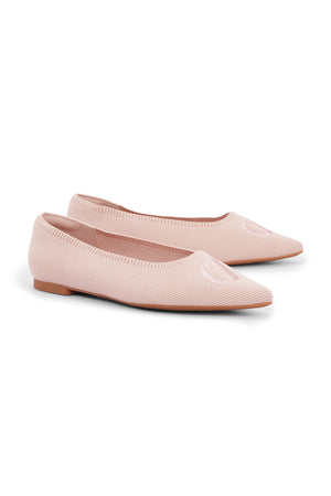 Kylie Flat Shoes - Dusty Pink