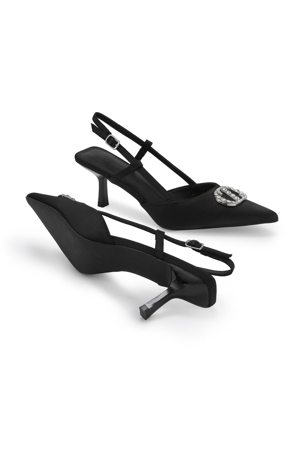 Lily Slingback Pumps - Black