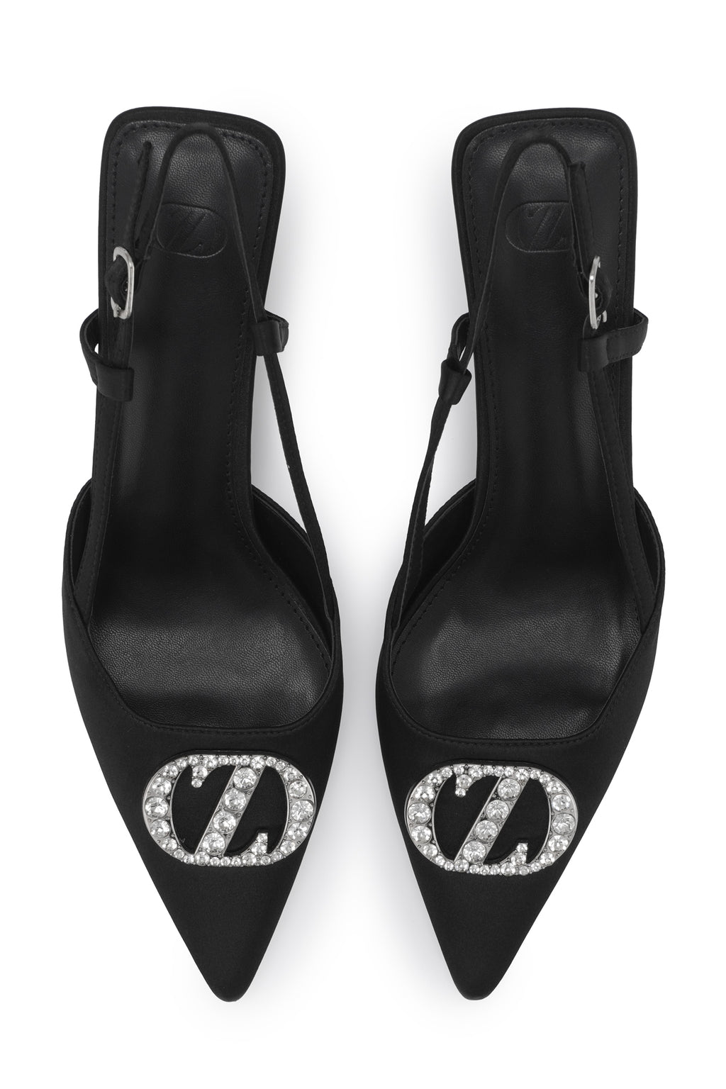 Lily Slingback Pumps - Black