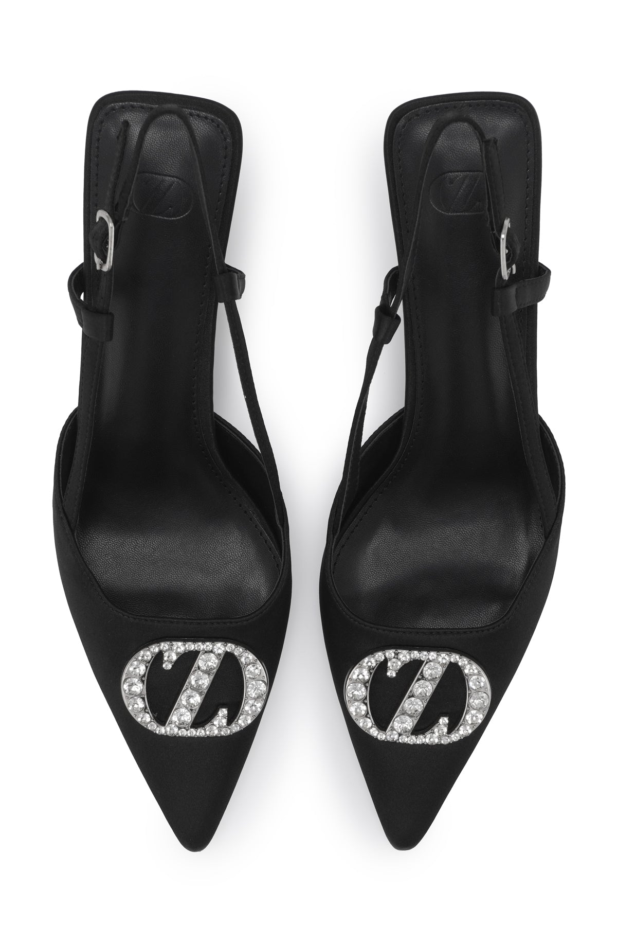 Lily Slingback Pumps - Black