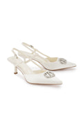 Lily Slingback Pumps - Ivory