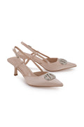 Lily Slingback Pumps - Soft Pink