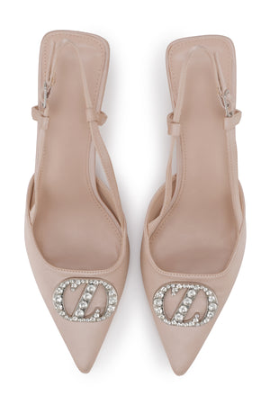 Lily Slingback Pumps - Soft Pink